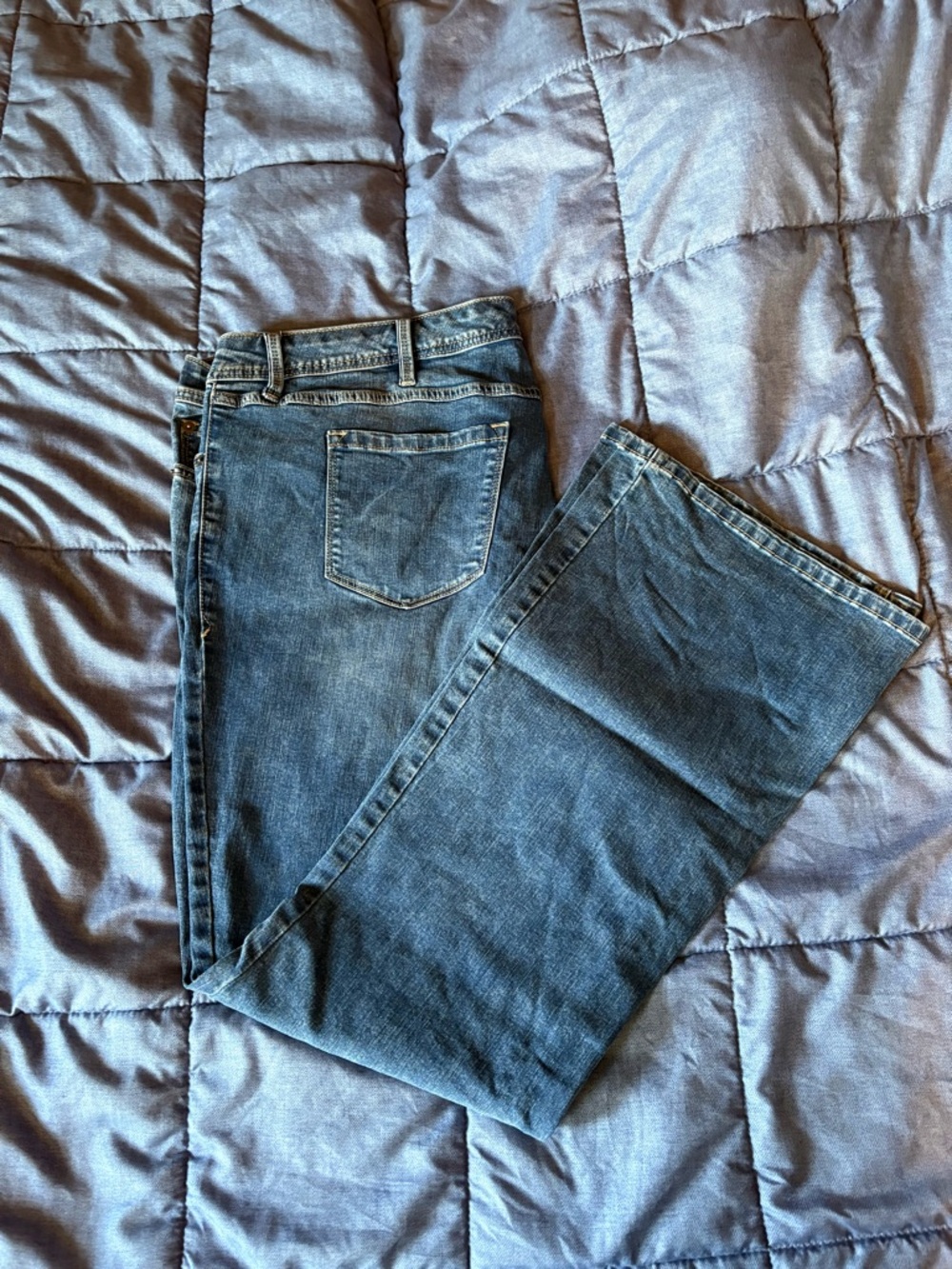 torrid Blue Luxe Slim Boot Super Stretch Jeans 24T